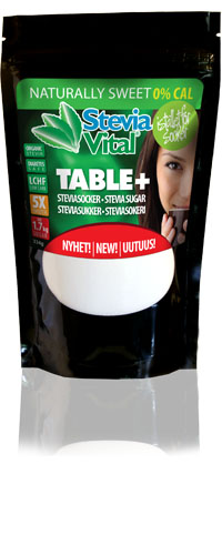 Stevia Vital ® TABLE+ SteviaSocker "5X" Påse